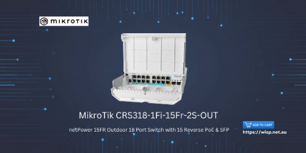 How MikroTik CRS318-1Fi-15Fr-2S-OUT Solves Outdoor Network Power and Uplink Challenges